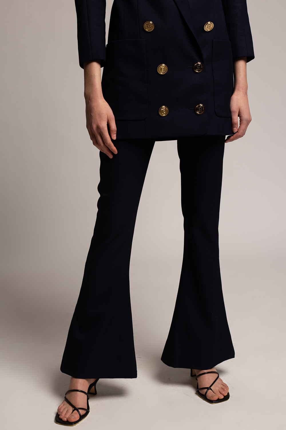 Balmain Wool trousers | Women's Clothing | IetpShops